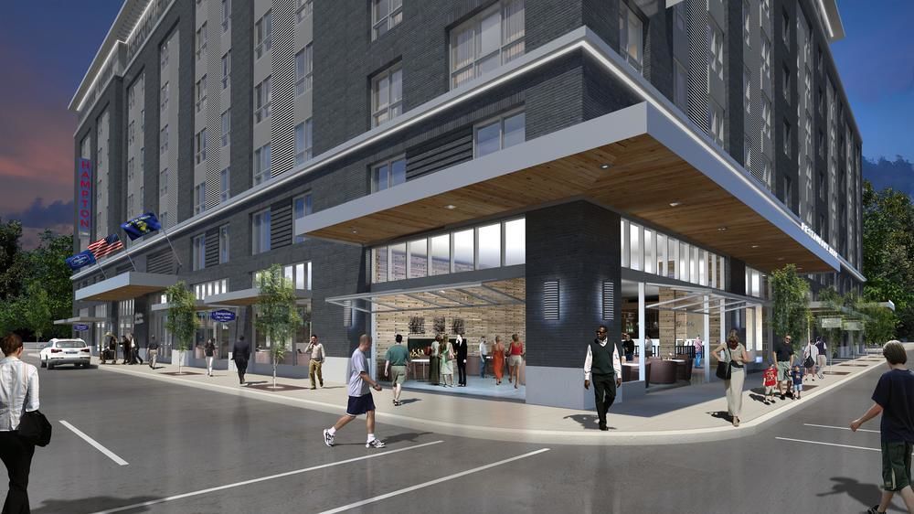 汉普顿酒店和波特兰伯爵希尔顿酒店（Hotel Hampton And By Hilton Portland-pearl District 3）*